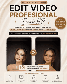 Edit Video Makeup Profesional dari HP